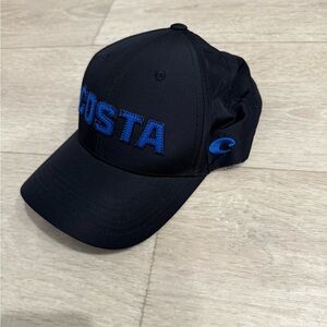 Costa Navy Cap with Blue Logo